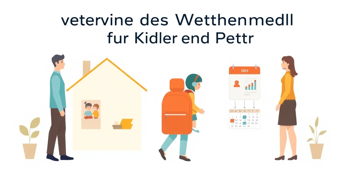 Vorteile des Wechselmodells für Kinder und Eltern