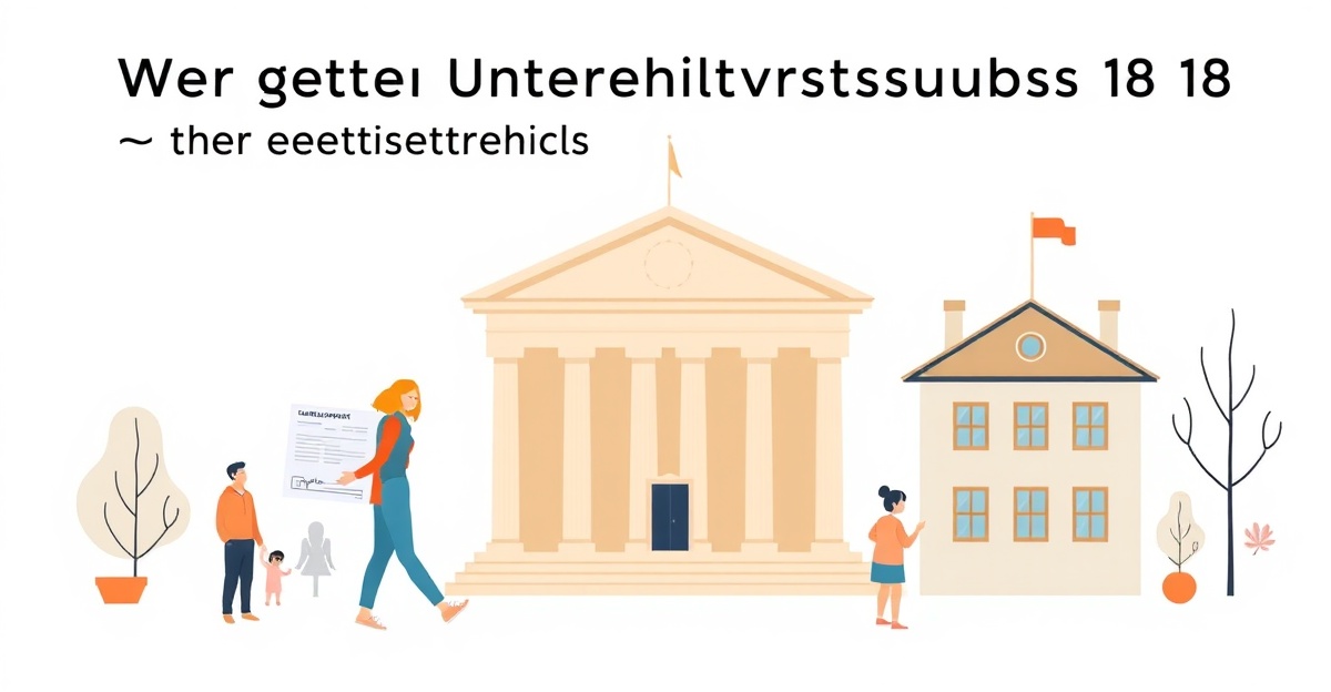 Wer bekommt Unterhaltsvorschuss bis 18 – der genaue Anspruch