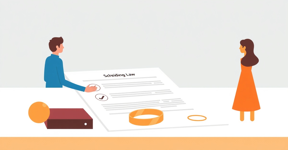 Scheidung einreichen: Die 6 Schritte im Überblick