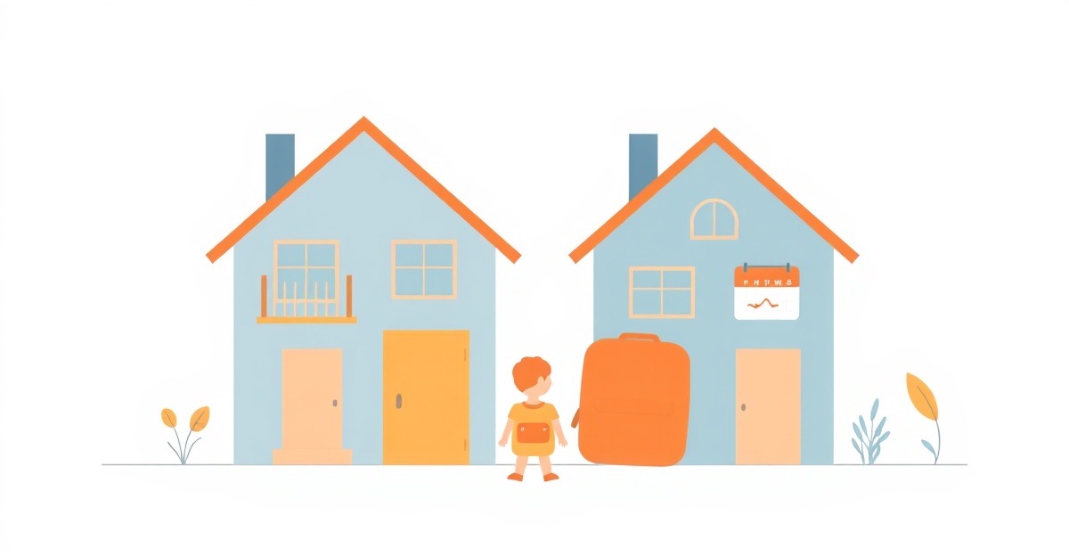 Wechselmodell beantragen: So läuft das Verfahren Schritt für Schritt